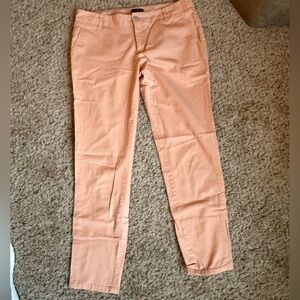 The Limited Peach Skinny Pants